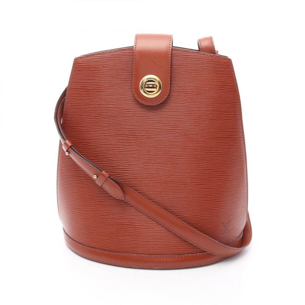 Pre-owned Louis Vuitton Cluny Brown Leather Bag M52253